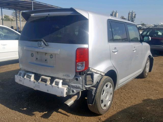 JTLZE4FE0DJ033359 - 2013 TOYOTA SCION XB 银色 照片 4