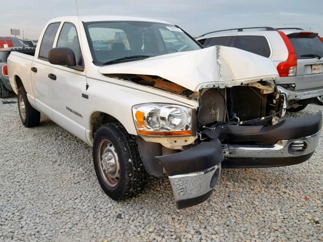 3D7KR28D06G103060 - 2006 DODGE RAM 2500 S თეთრი ფოტო 1