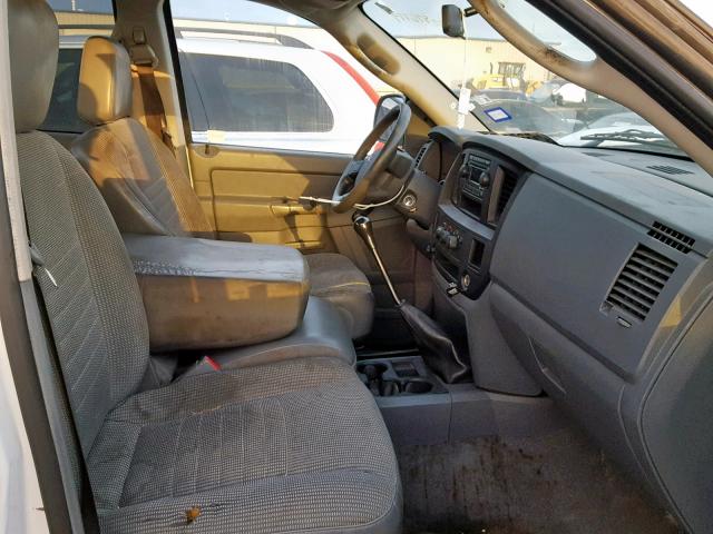 3D7KR28D06G103060 - 2006 DODGE RAM 2500 S თეთრი ფოტო 5
