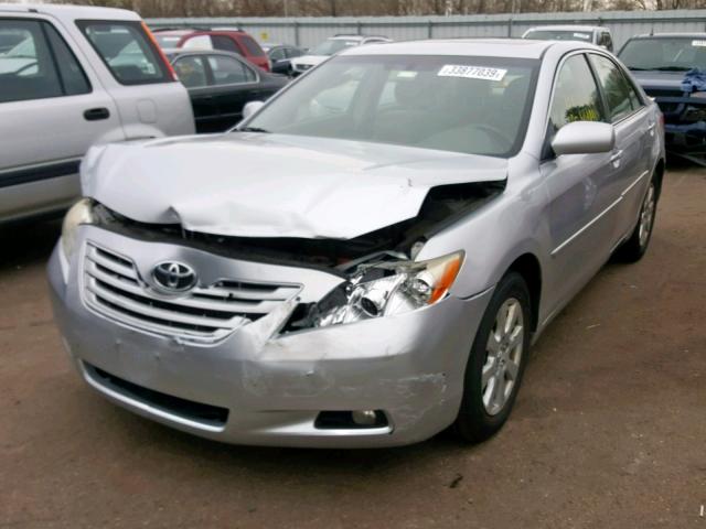 JTNBE46K173007375 - 2007 TOYOTA CAMRY NEW SILVER photo 2