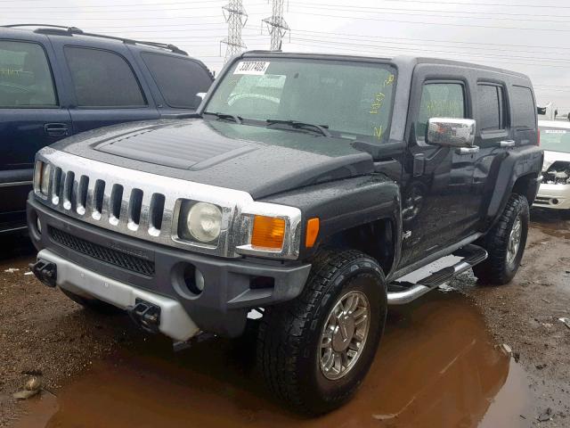 5GTEN13L588132132 - 2008 HUMMER H3 ALPHA BLACK photo 2