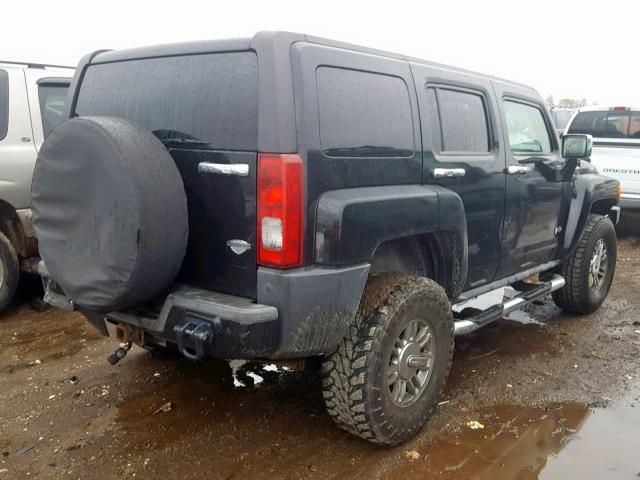 5GTEN13L588132132 - 2008 HUMMER H3 ALPHA BLACK photo 4