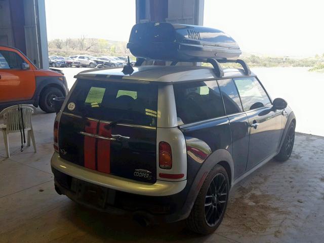 WMWMM33538TP70909 - 2008 MINI COOPER S C BLACK photo 4