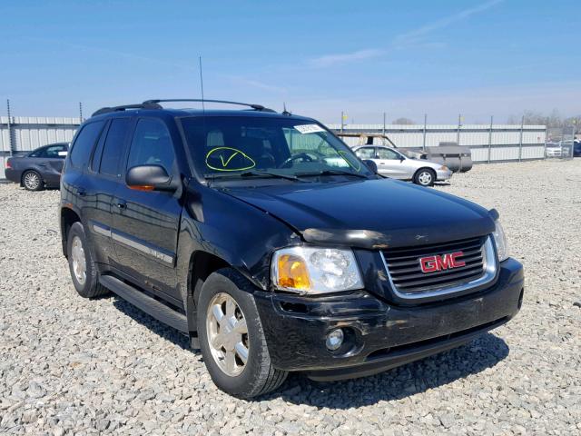 1GKDT13SX42204251 - 2004 GMC ENVOY BLACK photo 1