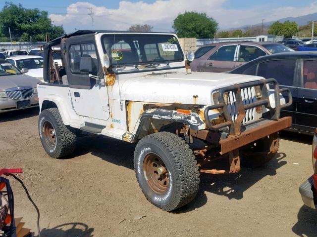 1J4FY29S1SP248295 - 1995 JEEP WRANGLER / WHITE photo 1