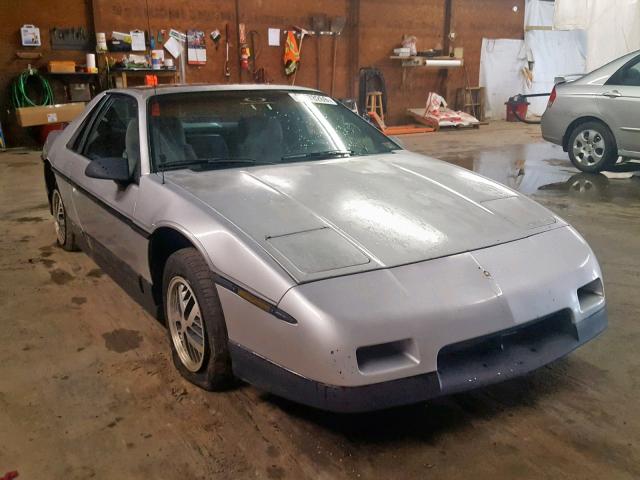 1G2PF3790GP254400 - 1986 PONTIAC FIERO SE SILVER photo 1