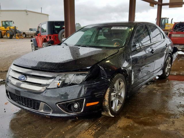 3FAHP0KC3BR271908 - 2011 FORD FUSION SPO BLACK photo 2