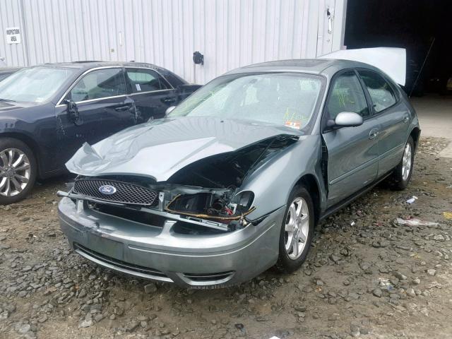 1FAFP56U65A295528 - 2005 FORD TAURUS SEL TEAL photo 2