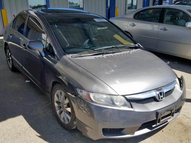 19XFA1F92BE004709 - 2011 HONDA CIVIC EXL GRAY photo 1