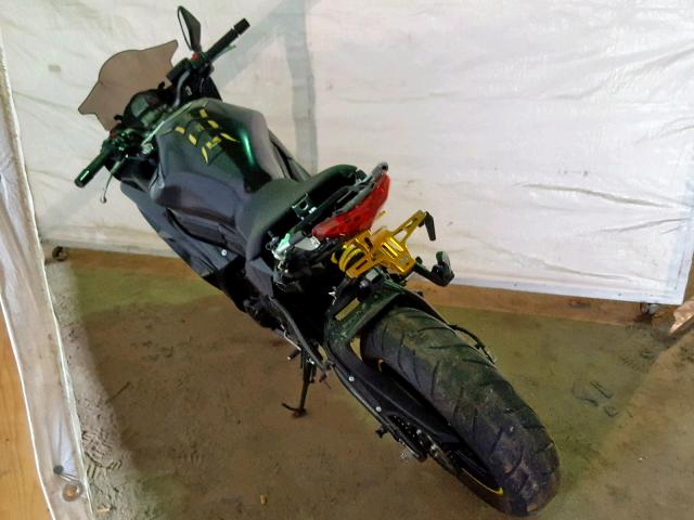 JKAEXEE1XDDA10630 - 2013 KAWASAKI EX650 E BLACK photo 3