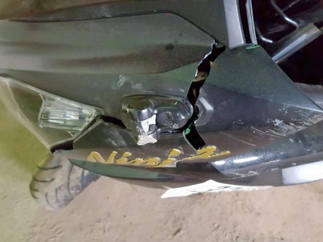 JKAEXEE1XDDA10630 - 2013 KAWASAKI EX650 E BLACK photo 9