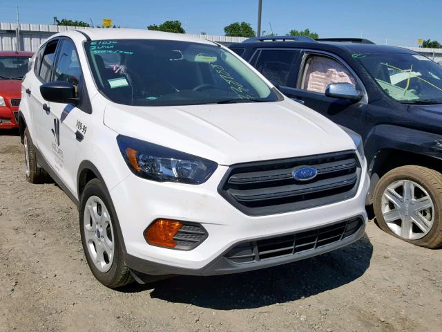 1FMCU0F79JUA42758 - 2018 FORD ESCAPE S WHITE photo 1