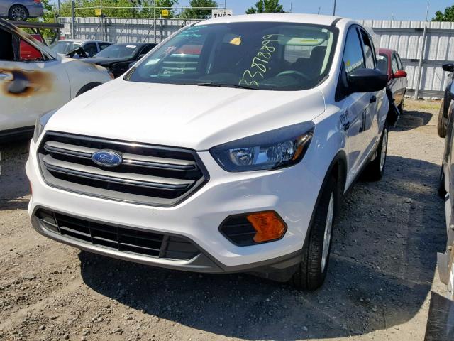 1FMCU0F79JUA42758 - 2018 FORD ESCAPE S WHITE photo 2