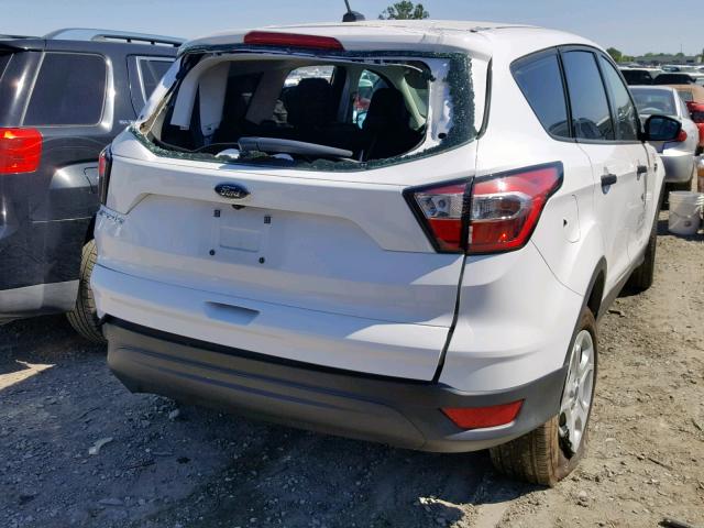 1FMCU0F79JUA42758 - 2018 FORD ESCAPE S WHITE photo 4