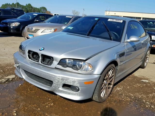 WBSBL93484PN57957 - 2004 BMW M3 SILVER photo 2