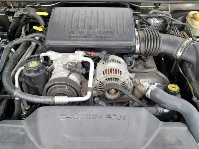 1J4GW58N92C325378 - 2002 JEEP GRAND CHER GRAY photo 7