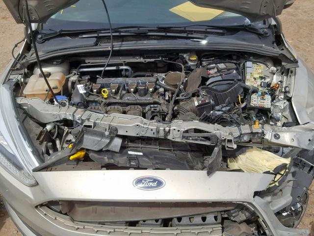 1FADP3F29FL342308 - 2015 FORD FOCUS SE CREAM photo 7