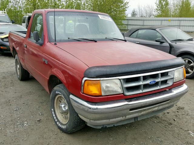 1FTCR10A1RUA07322 - 1994 FORD RANGER RED photo 1