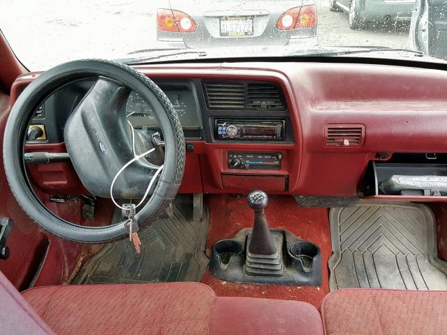 1FTCR10A1RUA07322 - 1994 FORD RANGER RED photo 9