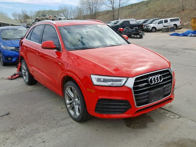 WA1GCCFS6HR011411 - 2017 AUDI Q3 PRESTIG RED photo 1