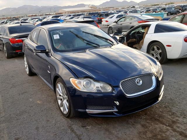 SAJWA0FA8AHR66253 - 2010 JAGUAR XF LUXURY BLUE photo 1