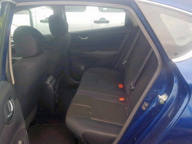 3N1AB7AP7HY385533 - 2017 NISSAN SENTRA S BLUE photo 6