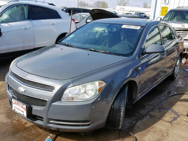 1G1ZH57B58F229344 - 2008 CHEVROLET MALIBU 1LT 灰色 照片 2