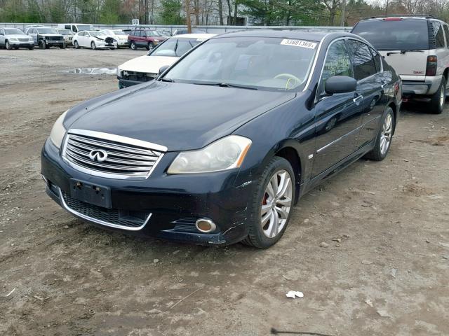 JNKAY01FX8M651316 - 2008 INFINITI M35 BASE BLACK photo 2