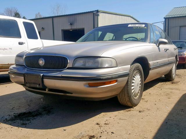 1G4HP52K8WH412568 - 1998 BUICK LESABRE CU BROWN photo 2