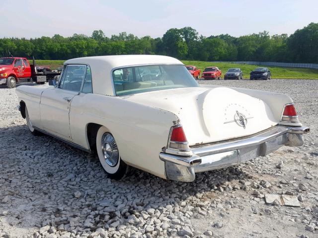 C5691326 - 1956 LINCOLN CONTINENTL WHITE photo 3