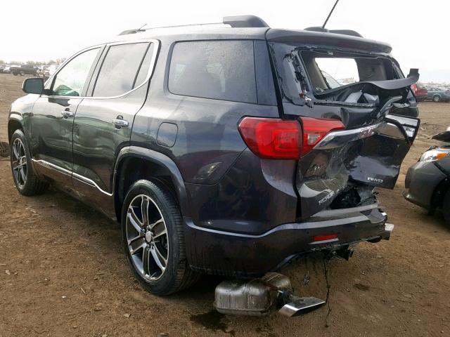 1GKKNXLS2HZ181842 - 2017 GMC ACADIA DEN GRAY photo 3