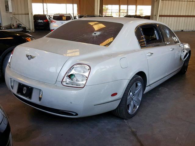 SCBBR93W68C053057 - 2008 BENTLEY CONTINENTA WHITE photo 4