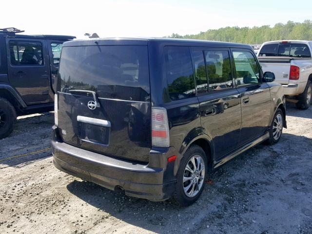 JTLKT324164043088 - 2006 TOYOTA SCION XB 黑色 照片 4