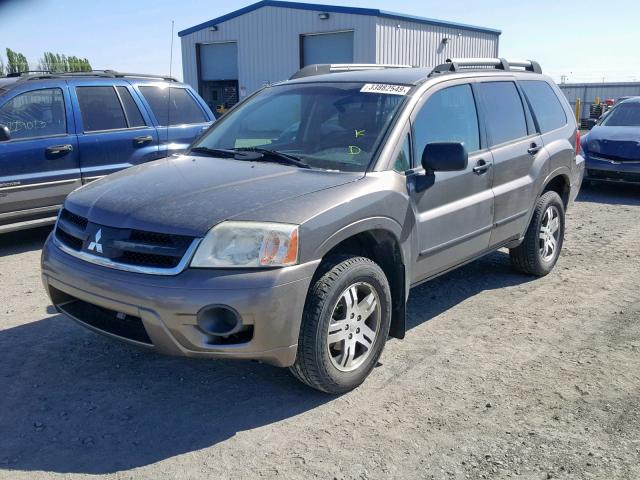 4A4MN21S26E044195 - 2006 MITSUBISHI ENDEAVOR L GRAY photo 2