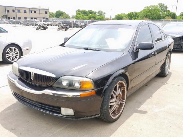 1LNHM87A82Y712065 - 2002 LINCOLN LS BLACK photo 2