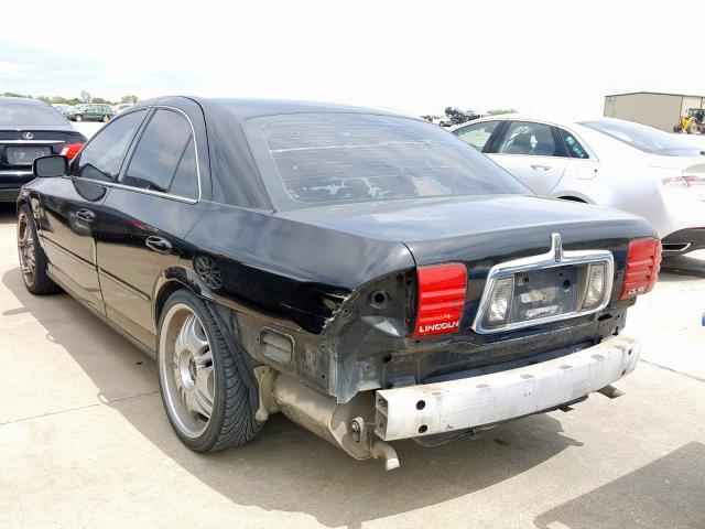 1LNHM87A82Y712065 - 2002 LINCOLN LS BLACK photo 3