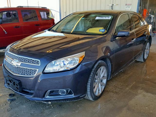 1G11H5SA4DF172026 - 2013 CHEVROLET MALIBU LTZ GRAY photo 2