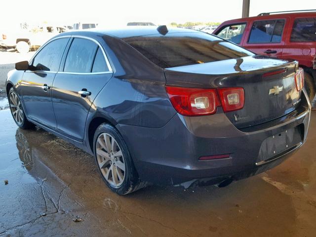 1G11H5SA4DF172026 - 2013 CHEVROLET MALIBU LTZ GRAY photo 3