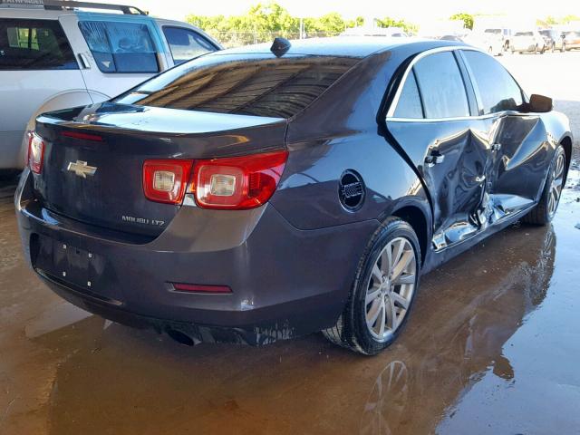 1G11H5SA4DF172026 - 2013 CHEVROLET MALIBU LTZ GRAY photo 4