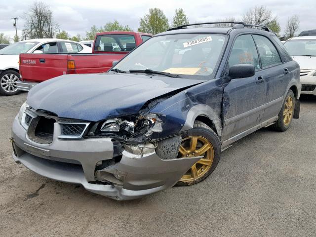 JF1GG68626G815943 - 2006 SUBARU IMPREZA OU BLUE photo 2