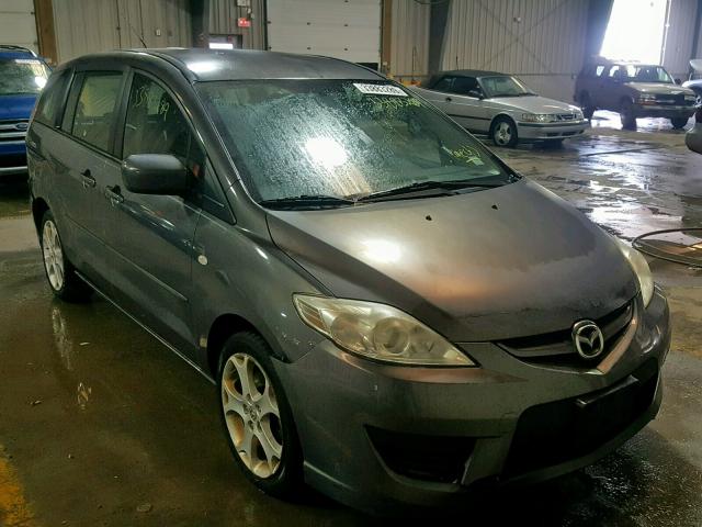 JM1CR29L890359136 - 2009 MAZDA 5 GRAY photo 1