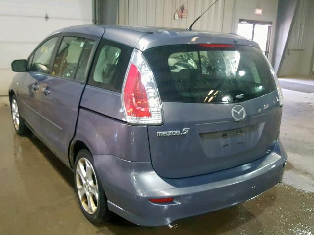 JM1CR29L890359136 - 2009 MAZDA 5 GRAY photo 3