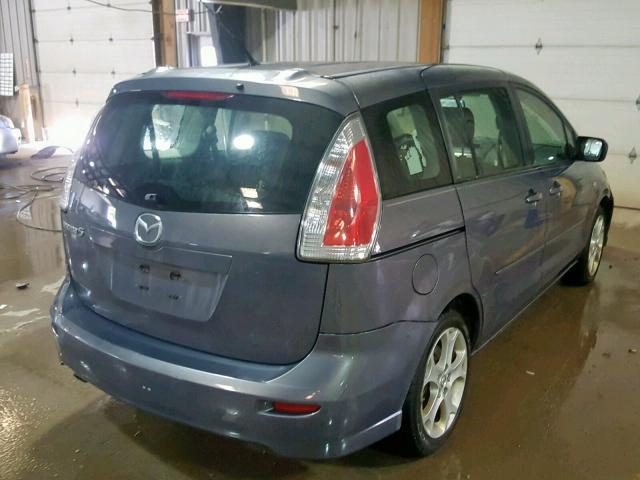 JM1CR29L890359136 - 2009 MAZDA 5 GRAY photo 4