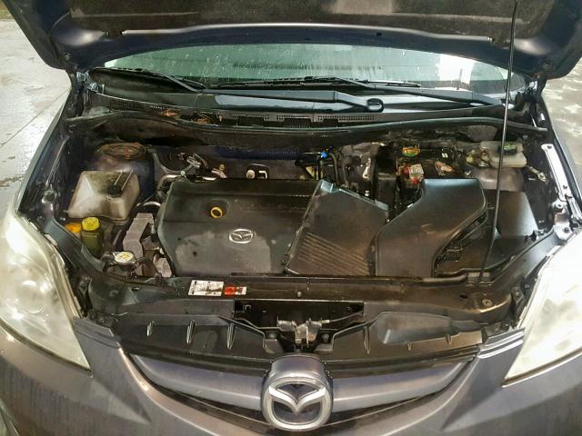 JM1CR29L890359136 - 2009 MAZDA 5 GRAY photo 7