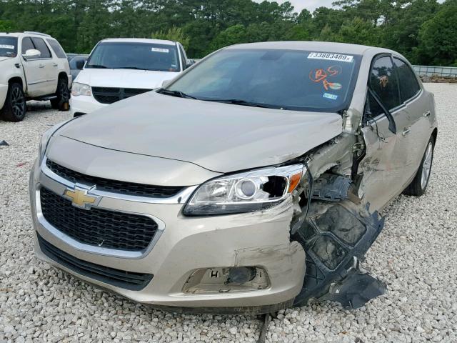 1G11E5SA2GF106846 - 2016 CHEVROLET MALIBU LIM TAN photo 2