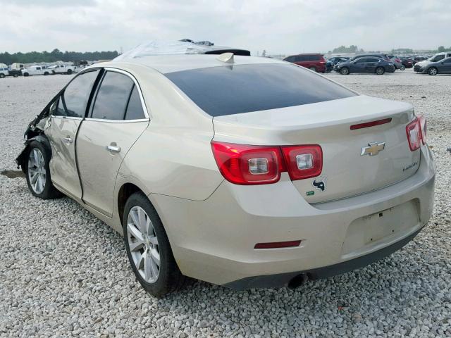 1G11E5SA2GF106846 - 2016 CHEVROLET MALIBU LIM TAN photo 3