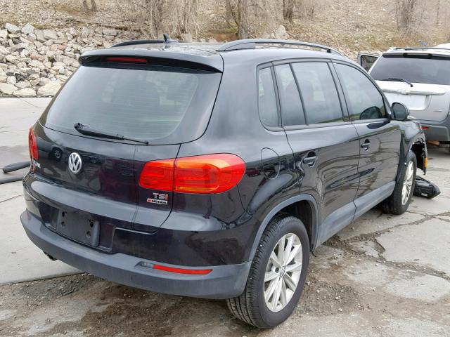 WVGBV7AX4JK006044 - 2018 VOLKSWAGEN TIGUAN LIM BLACK photo 4