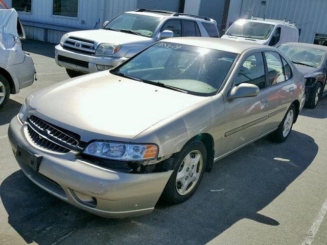 1N4DL01D1YC147020 - 2000 NISSAN ALTIMA XE BEIGE photo 2