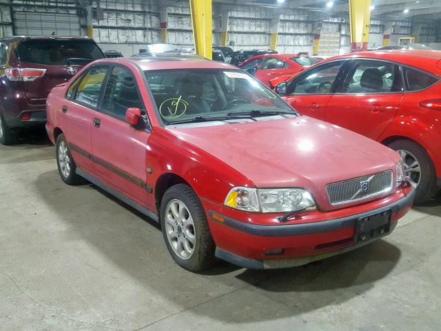 YV1VS2554YF478067 - 2000 VOLVO S40 RED photo 1