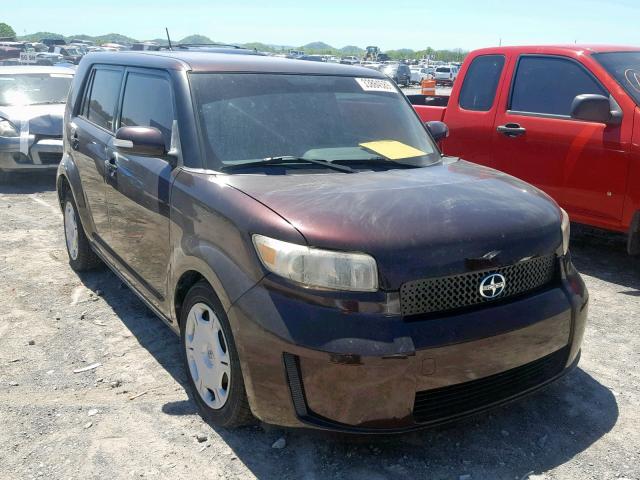 JTLKE50E391076603 - 2009 TOYOTA SCION XB ბურგუნდია ფოტო 1